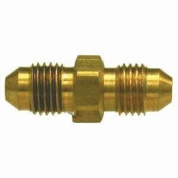 Midland Metal Tube Union, Straight, Union, 71620 Nominal, 37 deg Male JIC Flare, Brass 28966